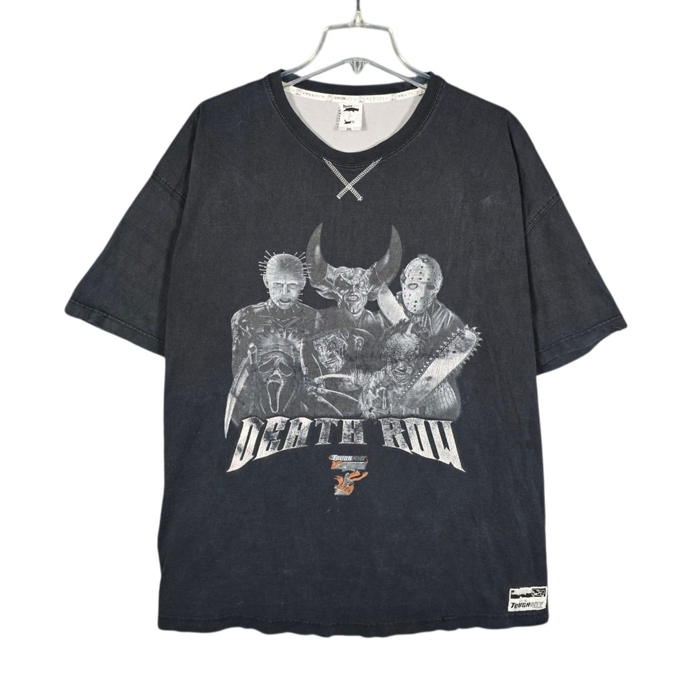 VTG Villains‎ T-Shirt Mens 3XL Pinhead Darkness Jason Ghost Leather Face Freddy